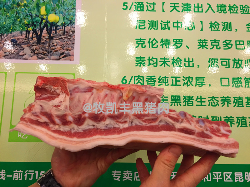 牧凯丰黑猪肉